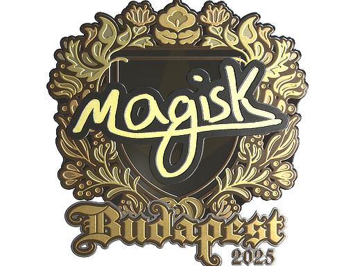 Sticker | Magisk (Gold) | Budapest 2025