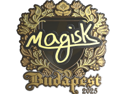 Sticker | Magisk (Gold) | Budapest 2025
