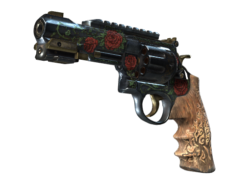 StatTrak™ R8 Revolver | Tango (Well-Worn)