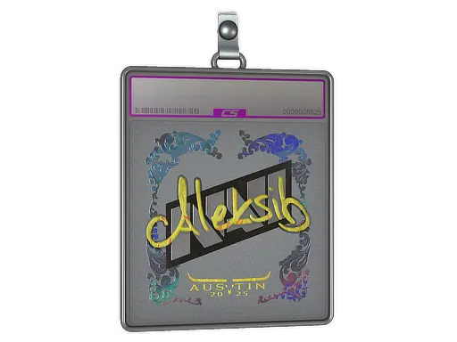 Sticker Slab | Aleksib (Holo) | Austin 2025