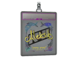 Sticker Slab | Aleksib (Holo) | Austin 2025
