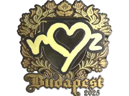 Sticker | ropz (Gold) | Budapest 2025