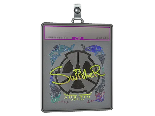 Sticker Slab | Swisher (Holo) | Austin 2025