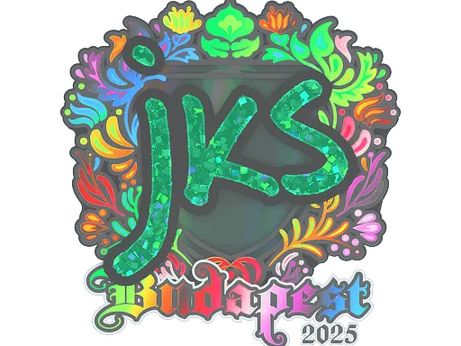 Sticker | jks (Holo) | Budapest 2025