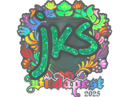 Sticker | jks (Holo) | Budapest 2025