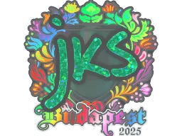Sticker | jks (Holo) | Budapest 2025