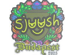Sticker | sjuush (Embroidered) | Budapest 2025