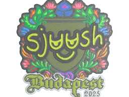 Sticker | sjuush (Embroidered) | Budapest 2025