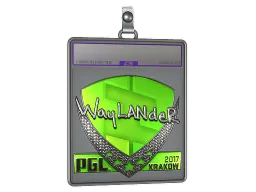 Sticker Slab | wayLander (Foil) | Krakow 2017