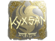 Sticker | kyxsan (Gold) | Austin 2025