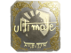 Sticker | ultimate (Gold) | Austin 2025