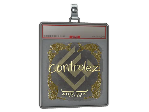 Sticker Slab | controlez (Gold) | Austin 2025