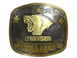 Sticker | Lynn Vision (Gold) | Austin 2025