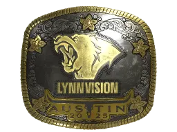 Sticker | Lynn Vision (Gold) | Austin 2025