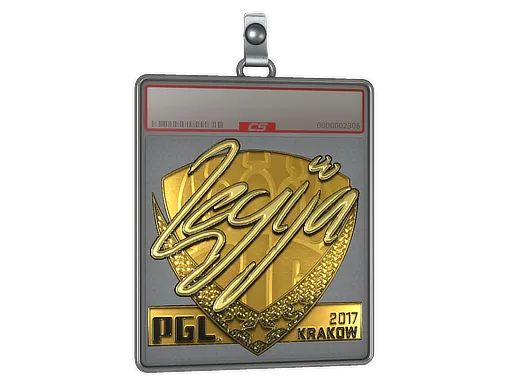 Sticker Slab | LEGIJA (Gold) | Krakow 2017
