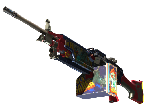 StatTrak™ M249 | Nebula Crusader (Factory New)
