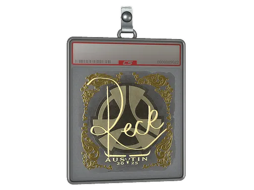 Sticker Slab | reck (Gold) | Austin 2025