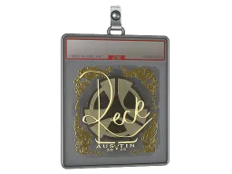 Sticker Slab | reck (Gold) | Austin 2025