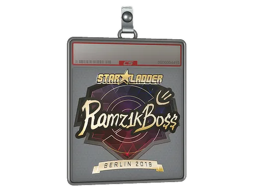 Sticker Slab | Ramz1kBO$$ (Gold) | Berlin 2019