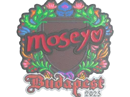 Sticker | Moseyuh (Embroidered) | Budapest 2025