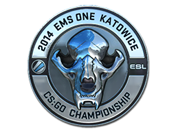 Sticker | ESL Skull (Foil) | Katowice 2014