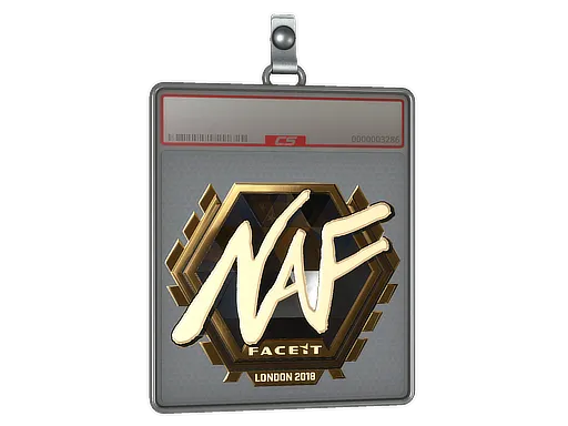 Sticker Slab | NAF (Gold) | London 2018