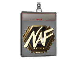 Sticker Slab | NAF (Gold) | London 2018