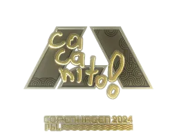 Sticker | CacaNito (Gold) | Copenhagen 2024