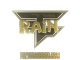 Sticker | rain (Gold) | Copenhagen 2024
