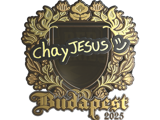 Sticker | chayJESUS (Gold) | Budapest 2025