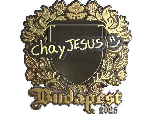 Sticker | chayJESUS (Gold) | Budapest 2025