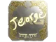 Sticker | jeorge (Gold) | Austin 2025 CS2 skin