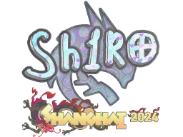 Sticker | sh1ro (Holo) | Shanghai 2024