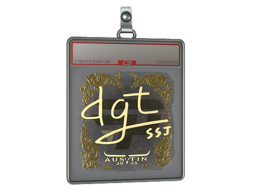 Sticker Slab | dgt (Gold) | Austin 2025