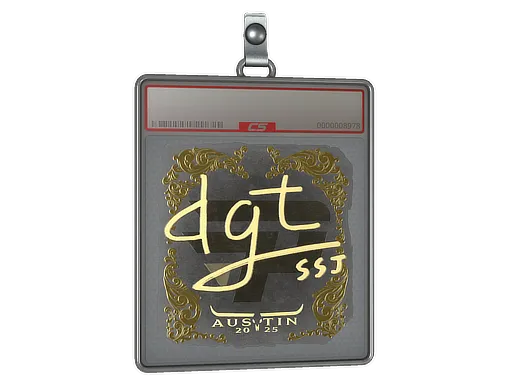 Sticker Slab | dgt (Gold) | Austin 2025