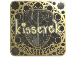 Sticker | kisserek (Gold, Ranked) | Cologne 2026