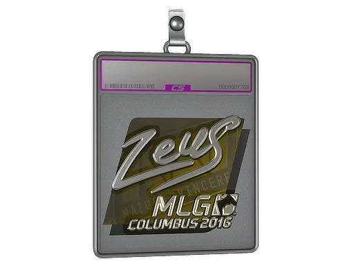 Sticker Slab | Zeus (Foil) | MLG Columbus 2016