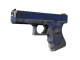 StatTrak™ Glock-18 | Blue Fissure (Battle-Scarred)