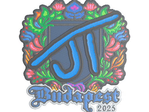 Sticker | JT (Embroidered) | Budapest 2025