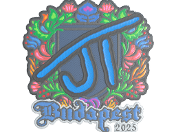 Sticker | JT (Embroidered) | Budapest 2025
