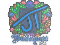 Sticker | JT (Embroidered) | Budapest 2025