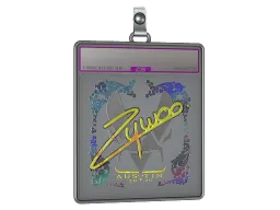 Sticker Slab | ZywOo (Holo) | Austin 2025