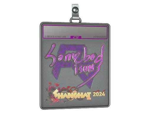 Sticker Slab | somebody (Holo) | Shanghai 2024