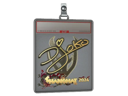 Sticker Slab | Djoko (Gold) | Shanghai 2024