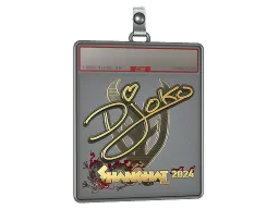 Sticker Slab | Djoko (Gold) | Shanghai 2024
