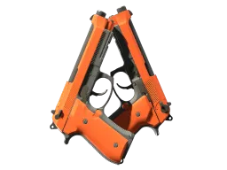 Dual Berettas | Demolition (Well-Worn)