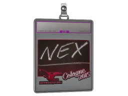 Sticker Slab | nex (Foil) | Cologne 2015
