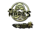 Sticker | hades (Gold) | Antwerp 2022 CS2 skin