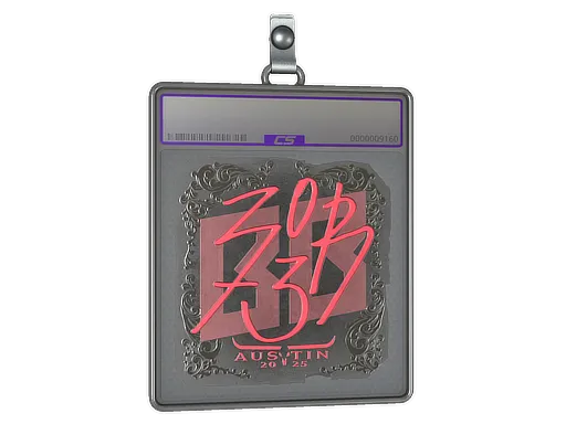 Sticker Slab | zorte (Foil) | Austin 2025