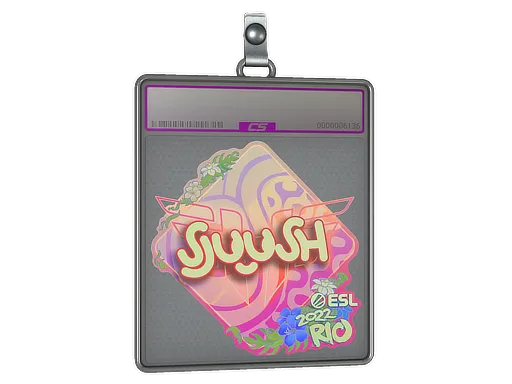 Sticker Slab | sjuush (Holo) | Rio 2022